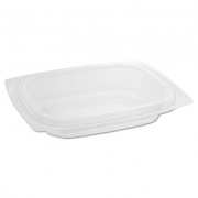 Dart Clearpac Container Lids, Clear, Plastic, 63/pack, 16 Packs/carton (C12DDLR)