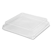 HFA Plastic Dome Lid, 10.75 x 10.19 x 1.63, Clear, 100/Carton (HFA321LDL)