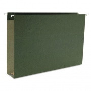 Smead Box Bottom Hanging File Folders, 2" Capacity, Legal Size, Standard Green, 25/Box (64359)