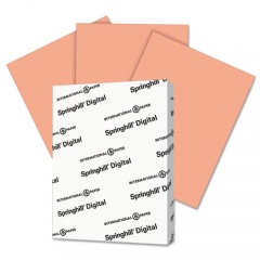 Springhill Digital Index Color Card Stock, 90 lb Index Weight, 8.5 x 11, Salmon, 250/Pack (085100)