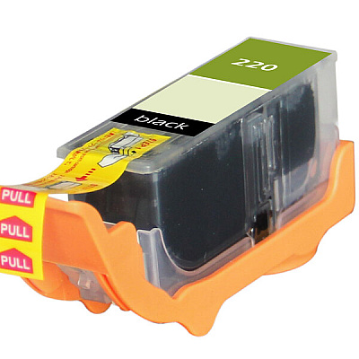 Premium Compatible Ink Cartridge (220 2945B001 2945B001AA PGI220BK) (220, 2945B001, 2945B001AA, PGI220BK)
