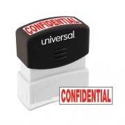 Universal Message Stamp, CONFIDENTIAL, Pre-Inked One-Color, Red (10046)
