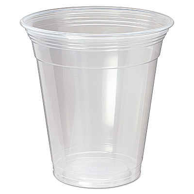 Fabri-Kal Nexclear Polypropylene Drink Cups, 12 to 14 oz, Clear, 50/Bag, 20 Bags/Carton (FABNC12S)