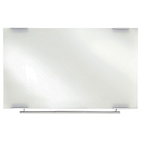 Iceberg Clarity Glass Dry Erase Board with Aluminum Trim, 60 x 36, White Surface (ICE31150)