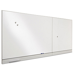 Iceberg Polarity Magnetic Dry Erase White Board, 48 x 32, White Surface, Silver Aluminum Frame (ICE31240)