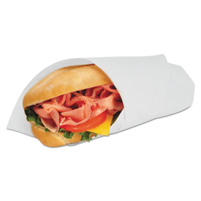 Bagcraft INTERFOLDED DRY WAX DELI PAPER, 18 X 14, WHITE, 1000/BOX,10 BOX/CARTON (BGC247018)