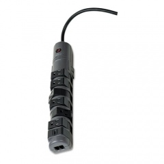 Belkin Pivot Plug Surge Protector, 8 AC Outlets, 6 ft Cord, 1,800 J, Gray (BP10820006)