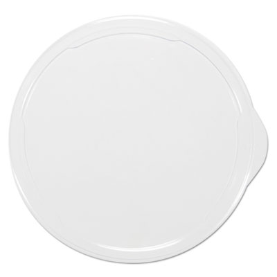 Dart PresentaBowls Clear Flat Lids, 5.4" Diameter x 0.3"h, Plastic, 504/Carton (DCCC16BL)