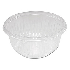 Dart Presentabowls Clear Bowls, Plastic, 16 Oz, 63/bag, 504/carton (DCCC16B)