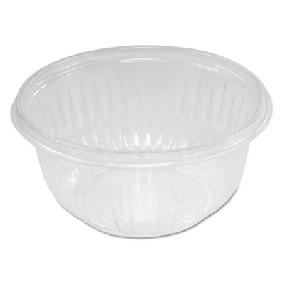 Dart Presentabowls Clear Bowls, Plastic, 16 Oz, 63/bag, 504/carton (DCCC16B)