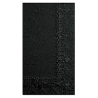 Hoffmaster Dinner Napkins, 2-Ply, 15 x 17, Black, 1000/Carton (HFM180513)