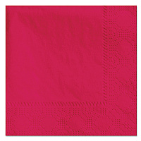 Hoffmaster Beverage Napkins, 2-Ply, 9 1/2 x 9 1/2, Red, 1000/Carton (HFM180311)
