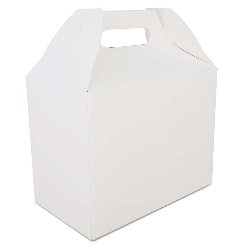 SCT Carryout Barn Boxes, 10 lb Capacity, 8.88 x 5 x 6.75, White, Paper, 150/Carton (SCH2709)