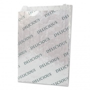 Bagcraft Foil/Paper/Honeycomb Insulated Bag, 2", 8" x 6", White, 1,000/Carton (300519)