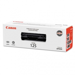 Canon 3484B001 (CRG-125) Toner, 1,600 Page-Yield, Black
