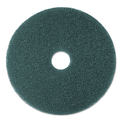 3M Low-Speed High Productivity Floor Pads 5300, 21" Diameter, Blue, 5/carton (MMM08414)
