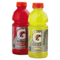 Gatorade G-Series Perform 02 Thirst Quencher Fruit Punch, 20 oz Bottle, 24/Carton (28667)