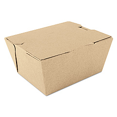 SCT ChampPak Carryout Boxes, #1, 4.38 x 3.5 x 2.5, Kraft, Paper, 450/Carton (SCH0731)