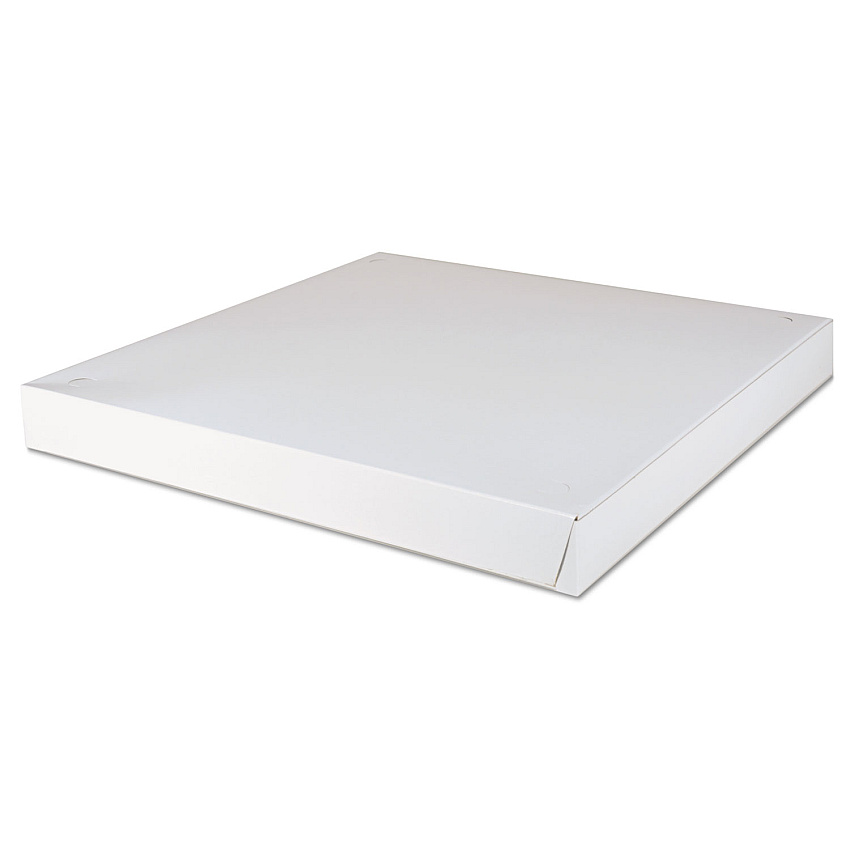 SCT Lock-Corner Pizza Boxes, 18 x 18 x 1.88, White, Paper, 50/Carton (SCH1470)