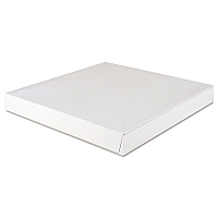SCT Lock-Corner Pizza Boxes, 16 x 16 x 1.88, White, Paper, 100/Carton (SCH1450)