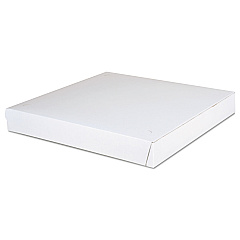 SCT Lock-Corner Pizza Boxes, 14 x 14 x 1.88, White, Paper, 100/Carton (SCH1465)
