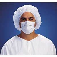 Kimtech M5 Pleat Style Face Mask With Earloops, Regular, Blue, 50/Bag, 10 Bags/Carton (KCC62692)