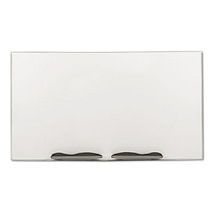 MooreCo Ultra-Trim Magnetic Porcelain Board, 72 x 48, White Surface, Aluminum Frame (2029G)