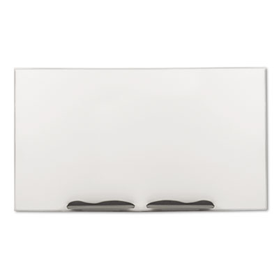 MooreCo Ultra-Trim Magnetic Porcelain Board, 72 x 48, White Surface, Aluminum Frame (2029G)