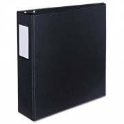 Avery Durable Non-View Binder with DuraHinge and Slant Rings, 3 Rings, 3" Capacity, 11 x 8.5, Black, (8728) (08728)
