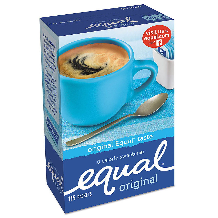 Equal Zero Calorie Sweetener, 1 g Packet, 115/Box (OFX20015445)