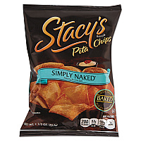 Stacy's Pita Chips, 1.5 oz Bag, Original, 24/Carton (LAY52546)