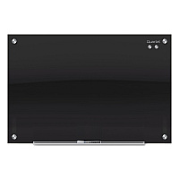 Quartet Infinity Glass Marker Board, 72 x 48, Black Surface (QRTG7248B)