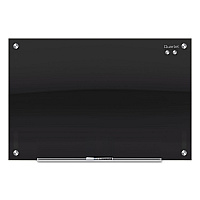 Quartet Infinity Glass Marker Board, 48 x 36, Black Surface (QRTG4836B)