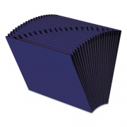 Smead Heavy-Duty Indexed Expanding Open Top Color Files, 21 Sections, 1/21-Cut Tabs, Letter Size, Navy Blue (70720)