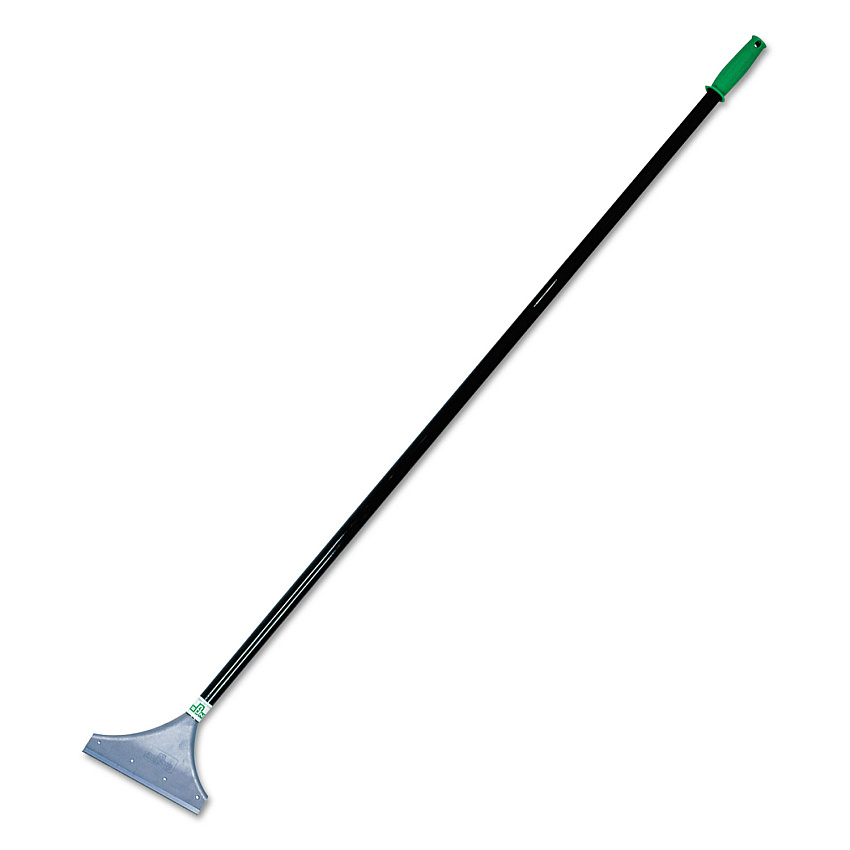Unger Heavy-Duty Floor Scraper, 8" Blade, 5 ft Handle, Zinc Alloy Head (UNGHDSS)