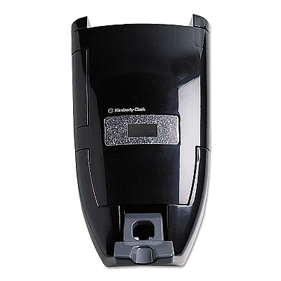 Kimberly-Clark In-Sight Sanituff Push Dispenser, 3.5 L/8 L, 10.75 X 7 X 17.75, Black (KCC92013)