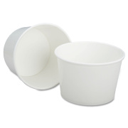 AbilityOne 7350002900586, SKILCRAFT, Hot Beverage Cups, 16 oz, White, Squat, 500/Box