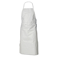 KleenGuard A40 Liquid/Particle Protection Apron, Film Laminate, 28 x 40, White, 100/Carton (KCC44481)