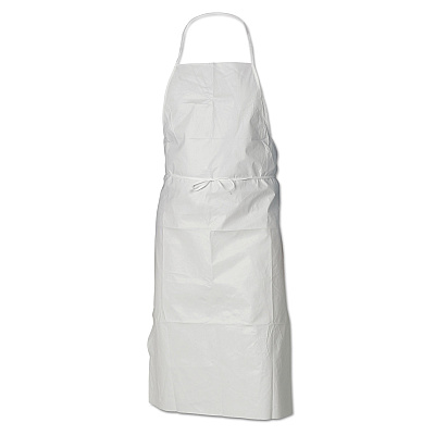 KleenGuard A40 Liquid/Particle Protection Apron, Film Laminate, 28 x 40, White, 100/Carton (KCC44481)