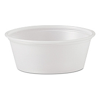 Dart Polystyrene Portion Cups, 1.5 oz, Translucent, 2,500/Carton (DCCP150N)