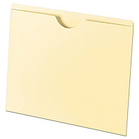 Universal Economical Manila File Jackets, Letter Size, Manila, 100/Box (UNV72300)