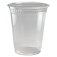 Fabri-Kal Greenware Cold Drink Cups, 12 oz to 14 oz, Clear, Squat, 1,000/Carton (FABGC12S)