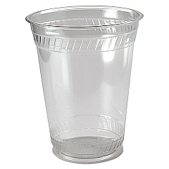 Fabri-Kal Greenware Cold Drink Cups, 16 oz, Clear, 50/Sleeve, 20 Sleeves/Carton (FABGC16S)