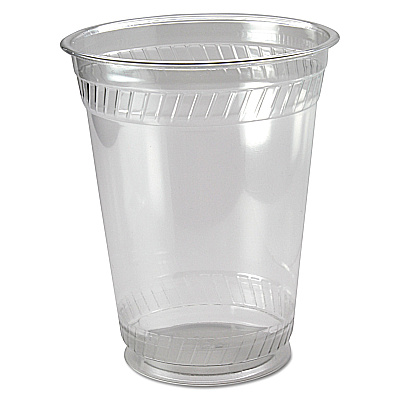 Fabri-Kal Greenware Cold Drink Cups, 16 oz, Clear, 50/Sleeve, 20 Sleeves/Carton (FABGC16S)