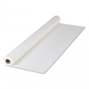 Hoffmaster Plastic Roll Tablecover, 40" x 300 ft, White (114000)