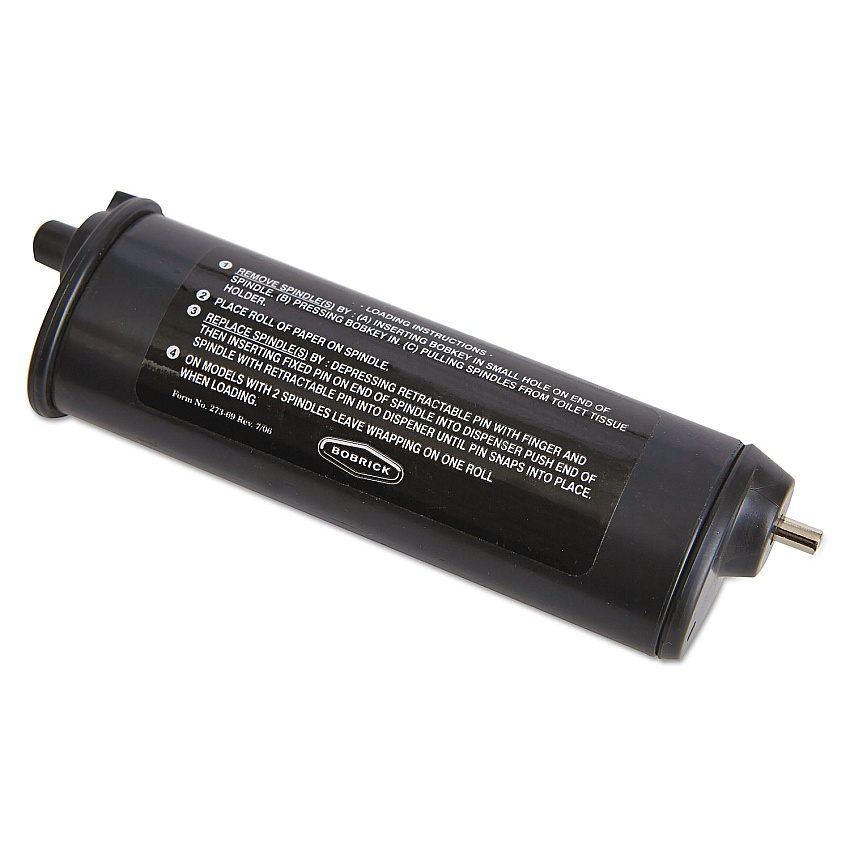 Bobrick Theft Resistant Spindle for ClassicSeries Toilet Tissue Dispensers, Black (BOB273103)
