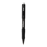 Pentel Twist-Erase EXPRESS Mechanical Pencil, 0.7 mm, HB (#2), Black Lead, Black Barrel, Dozen (PENQE417A)