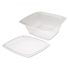 Dart ClearPac Container Lid Combo-Pack, 32 oz, 6.5 x 7.5 x 2.7, Clear, 63/Bag, 4 Bags/Carton (C32DCPR)