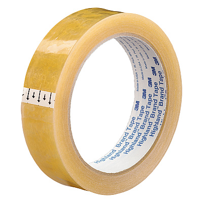Highland Transparent Tape, 3" Core, 1" x 72 yds, Clear (MMM591012592)