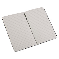 Moleskine Cahier Journal, 1-Subject, Narrow Rule, Black Cover, (64) 5.5 x 3.5 Sheets, 3/Pack (HBGQP311)